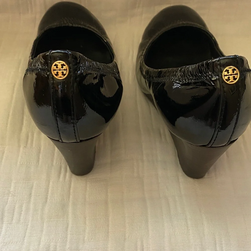 Tory Burch glossy black